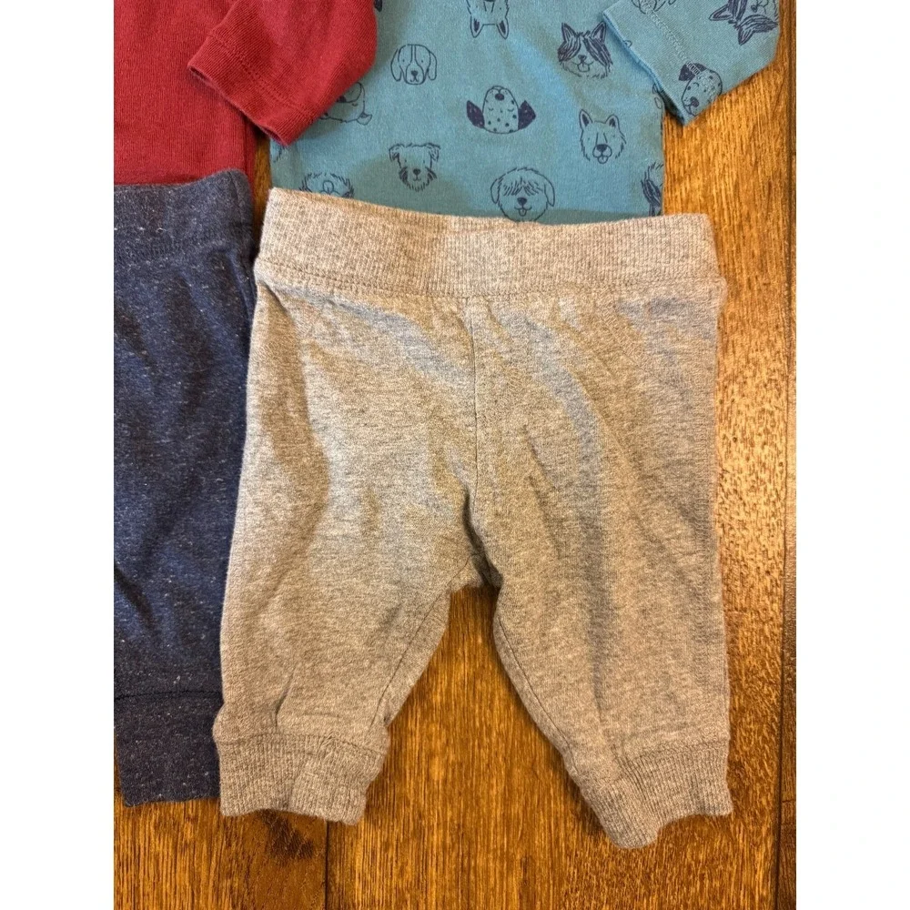 Baby Boy 3 Months Outfits Jeans Pants Long‎ Sleeved Bpdysuits Shirts Clothes Lot